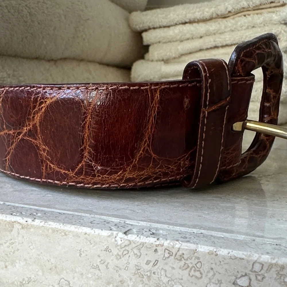 Ralph Lauren Leather Belt - Picture 4 of 9